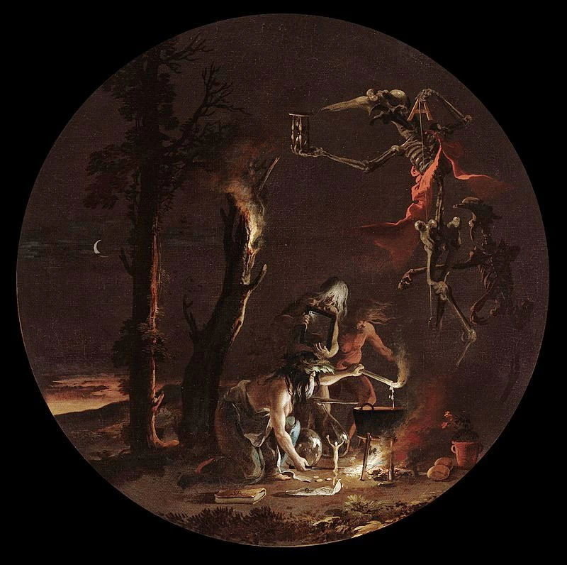 Scene di stregoneria, la sera - Cleveland Museum